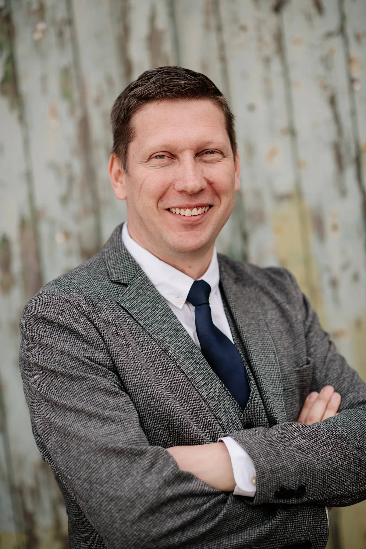 Portrait of Sven Rahmsdorf in formal event attire